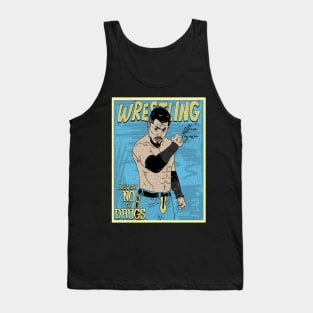 Artwork Akira Togawa Wrestling // Just Say No To Drugs Tank Top